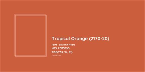 tropical orange hex code